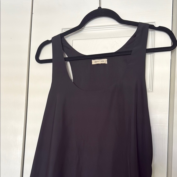 Silence + Noise Black Sleeveless Asymmetrical Sundress - Picture 3 of 6